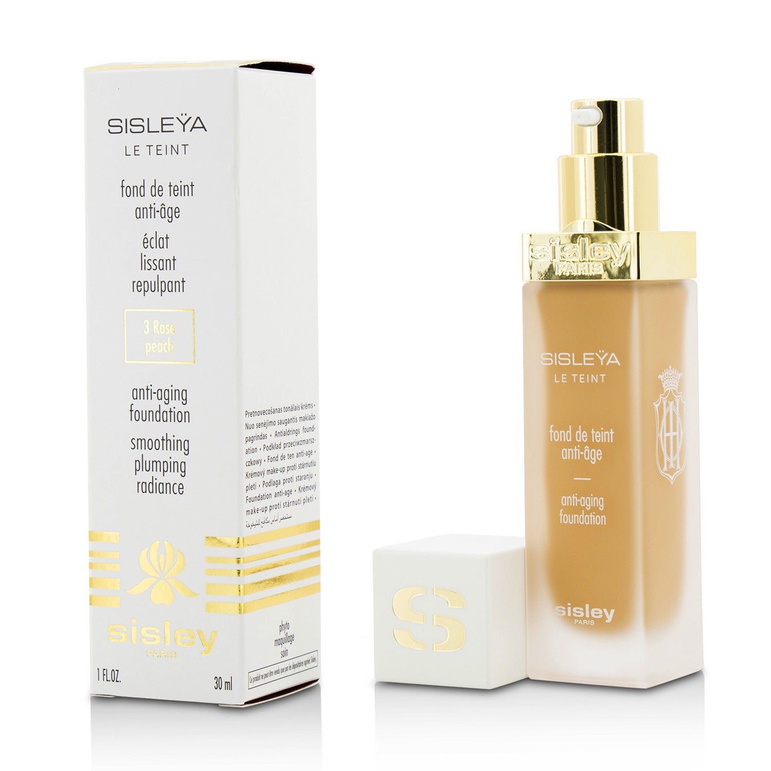 Sisley/シスレー +シスレールテイントアンチエイジングファンデーション+30ml/1oz+# 3R Peach ブランドコスメ